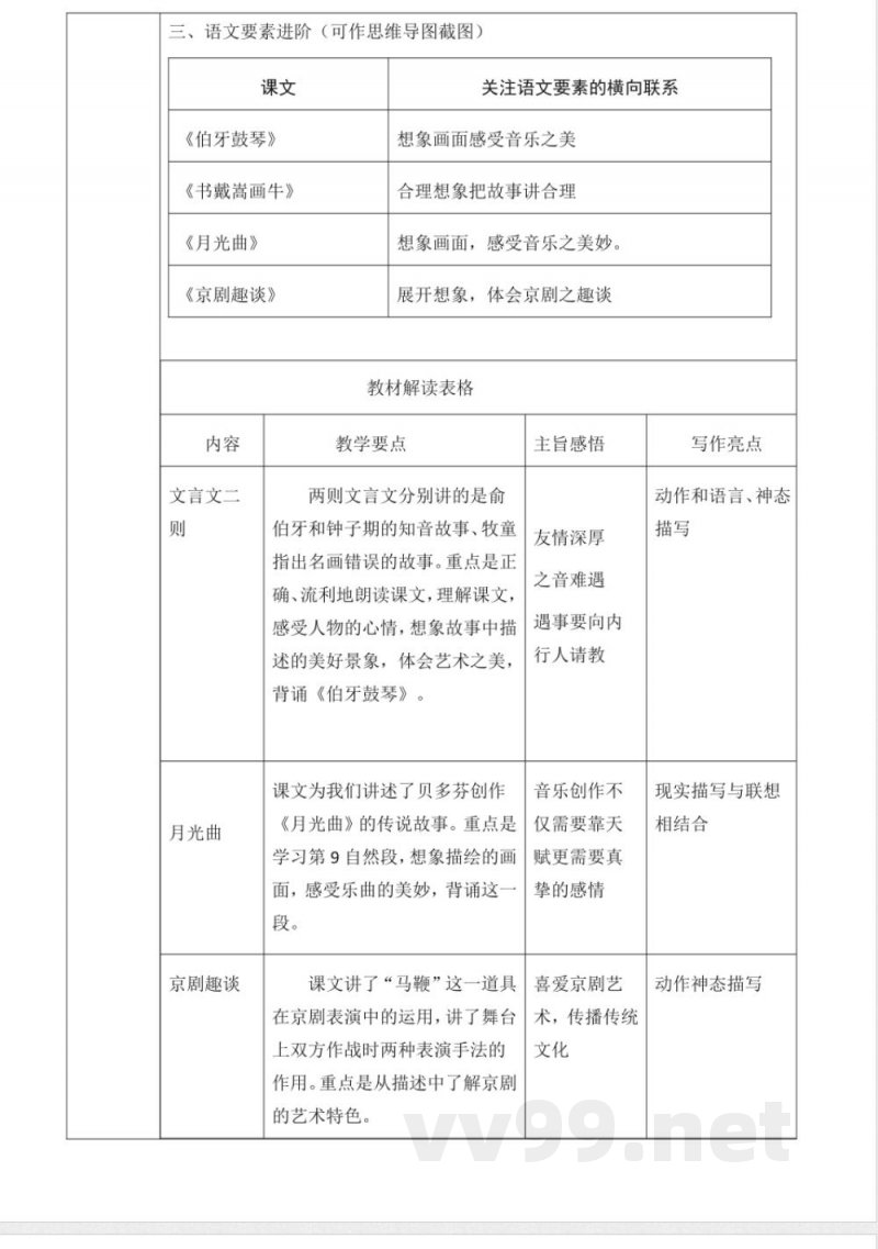 统编版语文六年级上册第七单元大单元教学设计 统编版语文六年级上册第七单元大单元教学设计