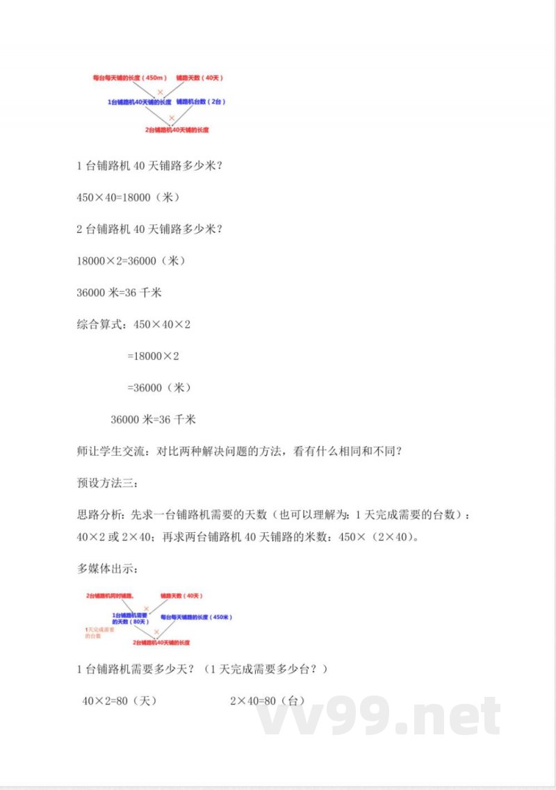 西师大版四年级上册数学教案-4、归总问题 西师大版四年级上册数学教案-4、归总问题