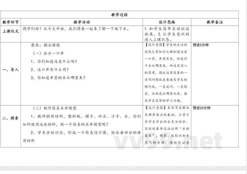 第4单元《地球水资源》》单元教学设计 苏教版科学三年级上册 第4单元《地球水资源》》单元教学设计 苏教版科学三年级上册