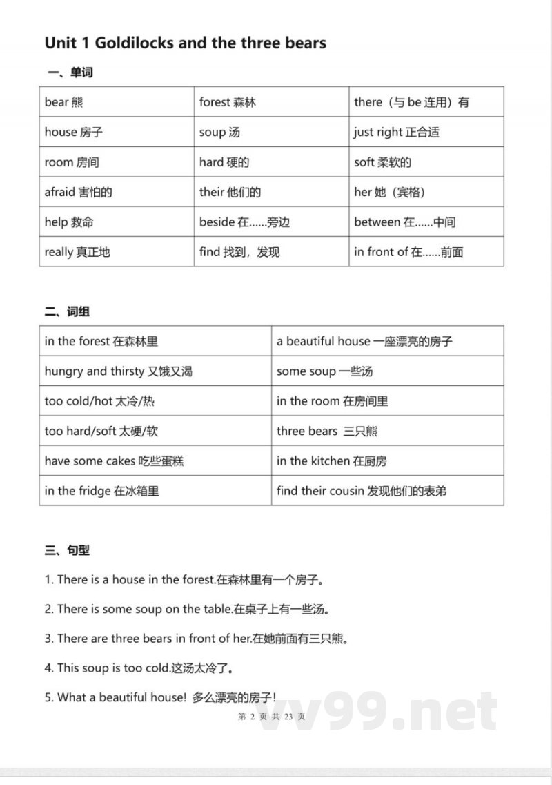 牛津译林版五年级上册英语知识点总结归纳 牛津译林版五年级上册英语知识点总结归纳