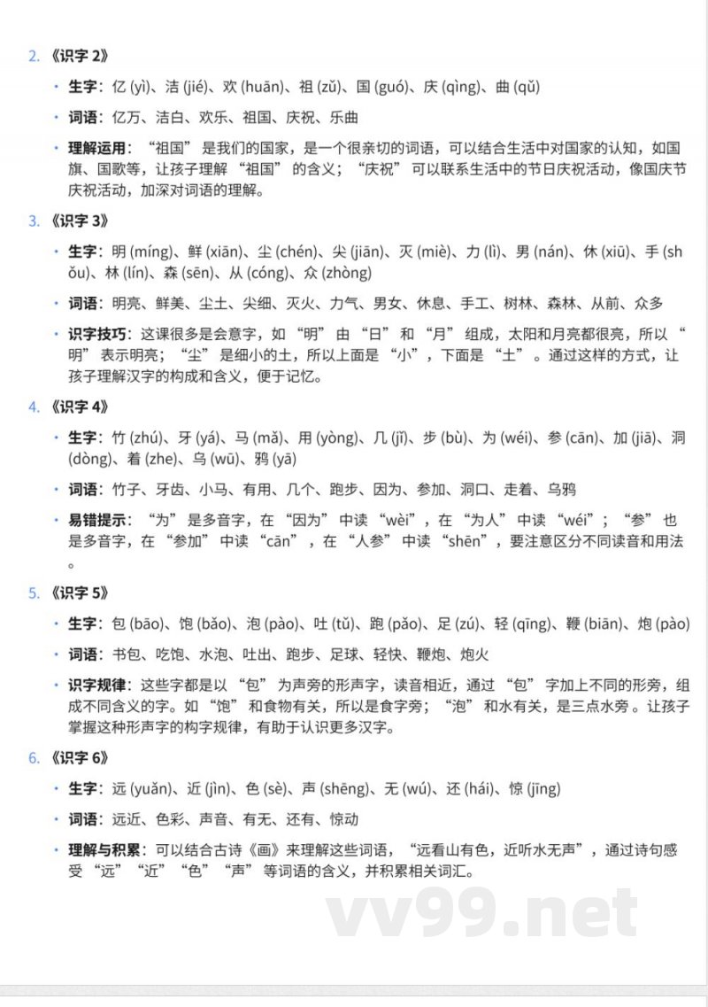 249小学一年级下册语文苏教版知识点汇总 249小学一年级下册语文苏教版知识点汇总