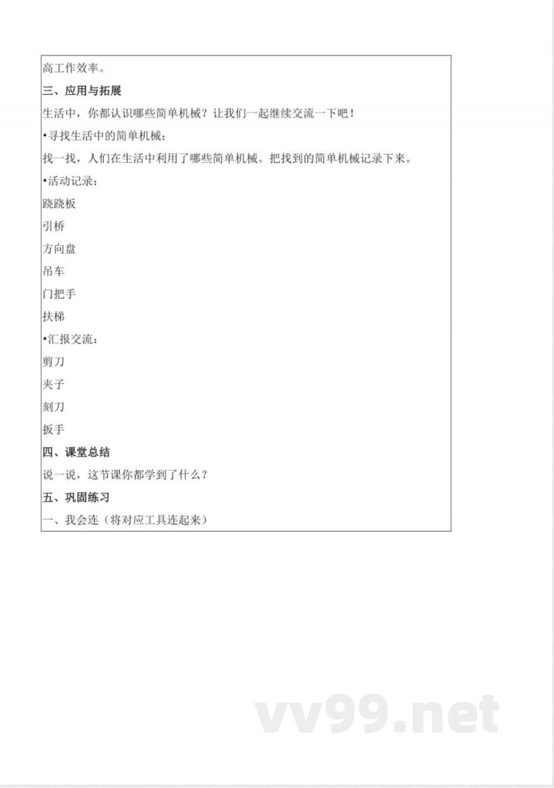 5.16 怎样才省力(教学设计)五年级科学下册 (冀人版) 5.16 怎样才省力(教学设计)五年级科学下册 (冀人版)