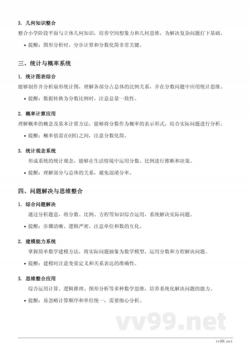 苏教版六年级上册数学分数四则混合运算知识点梳理 苏教版六年级上册数学分数四则混合运算知识点梳理