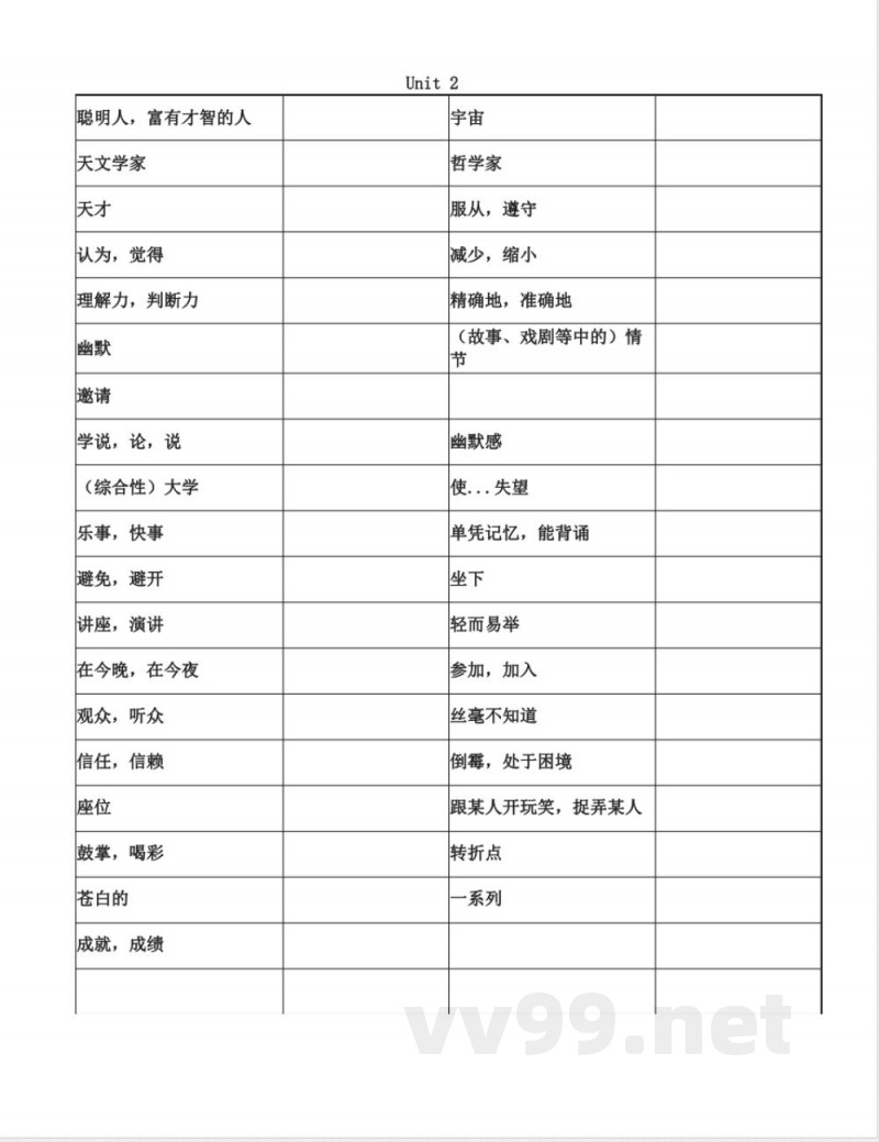 沪教牛津版九年级英语上册单词表 沪教牛津版九年级英语上册单词表
