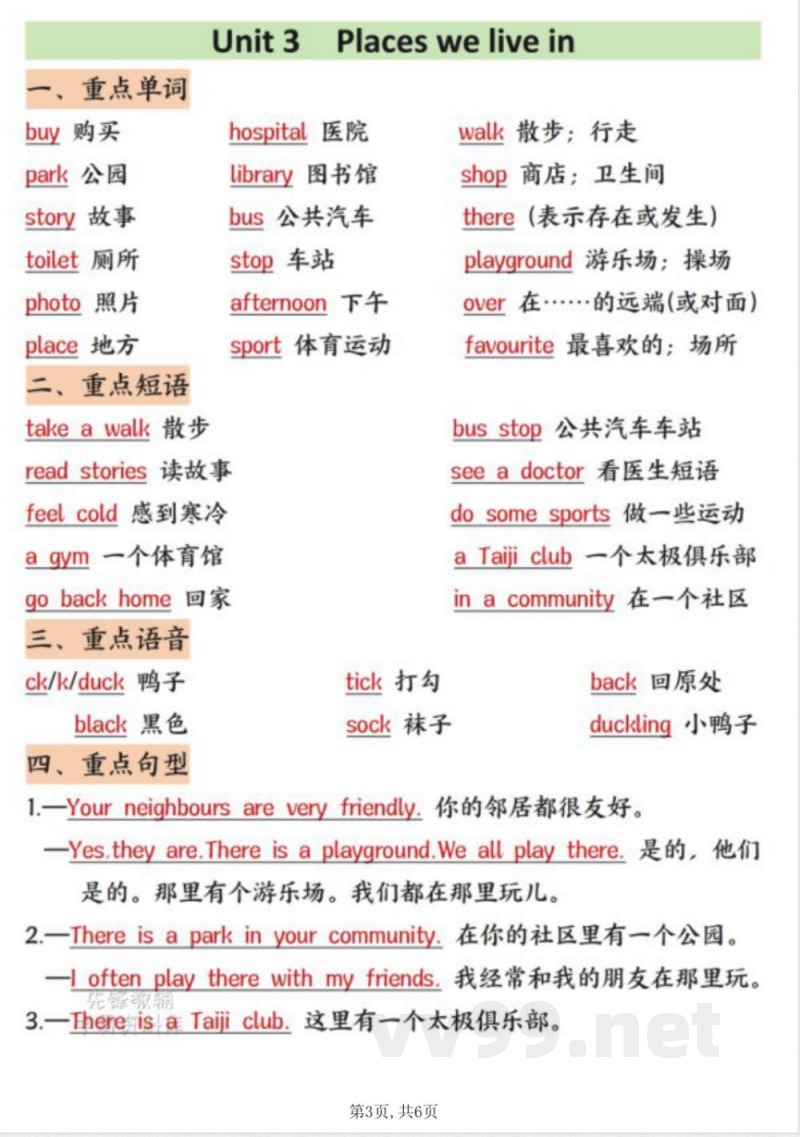 四年级(上)英语知识点汇总《PEP版》 四年级(上)英语知识点汇总《PEP版》