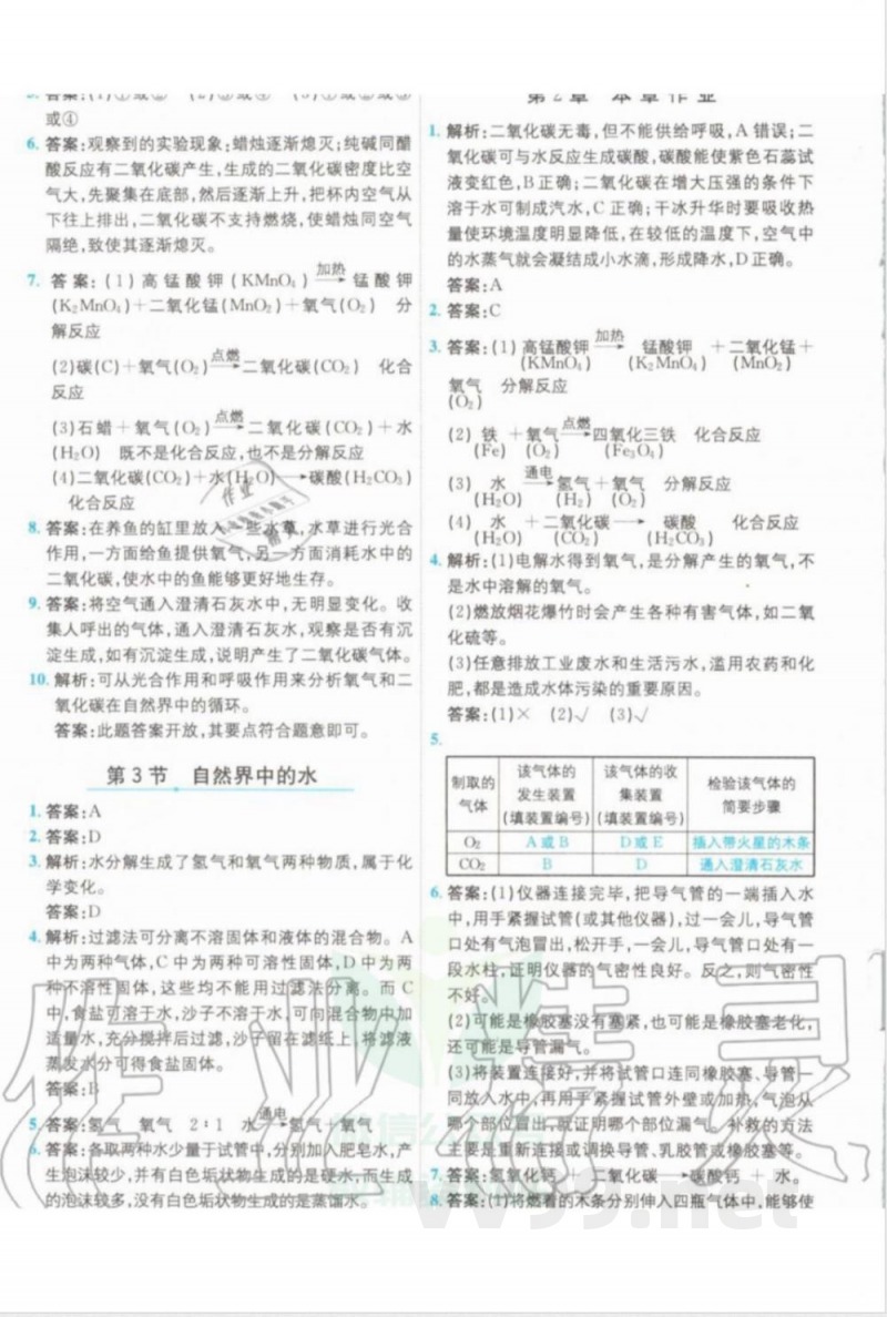 2026九年级上册化学沪教版 2026九年级上册化学沪教版