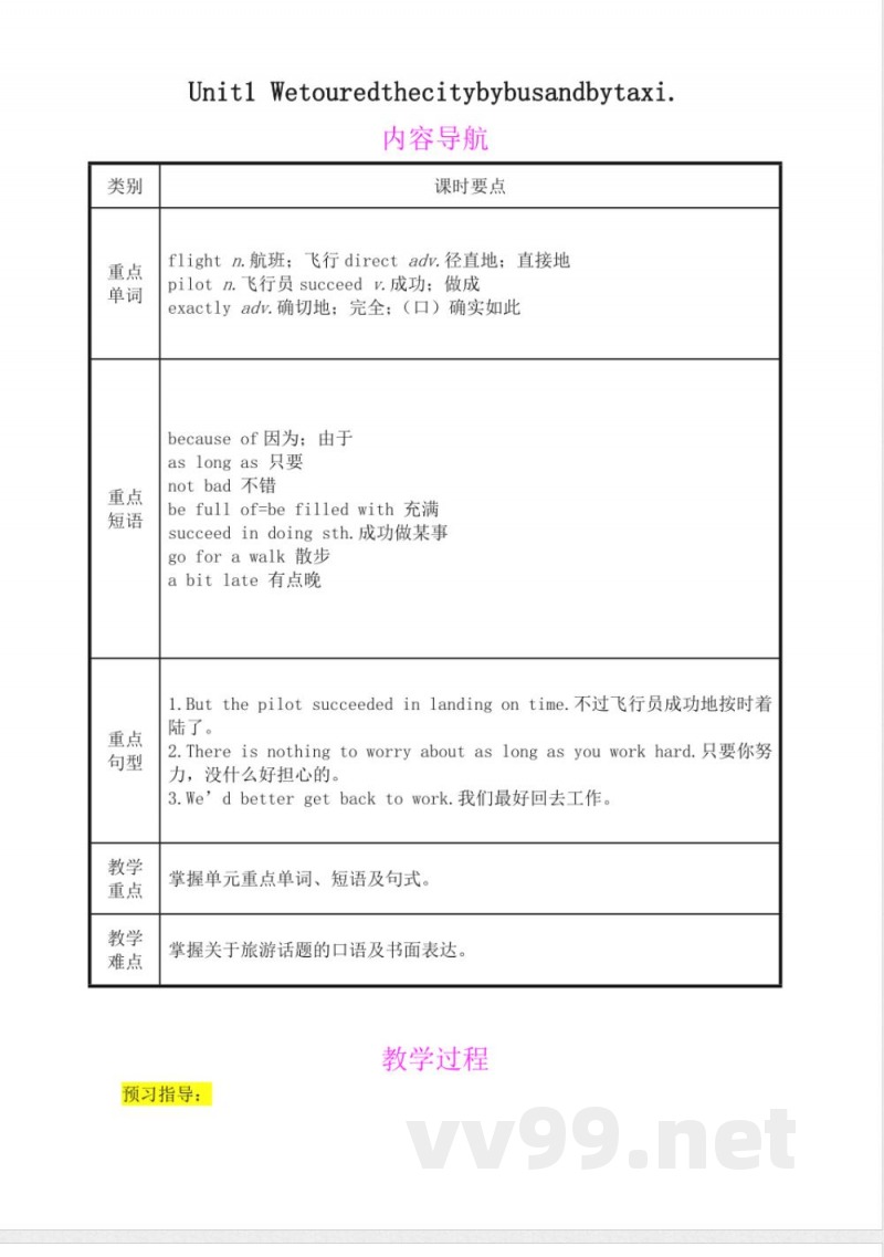 外研版九年级英语下册教案(2024年春季版) 外研版九年级英语下册教案(2024年春季版)