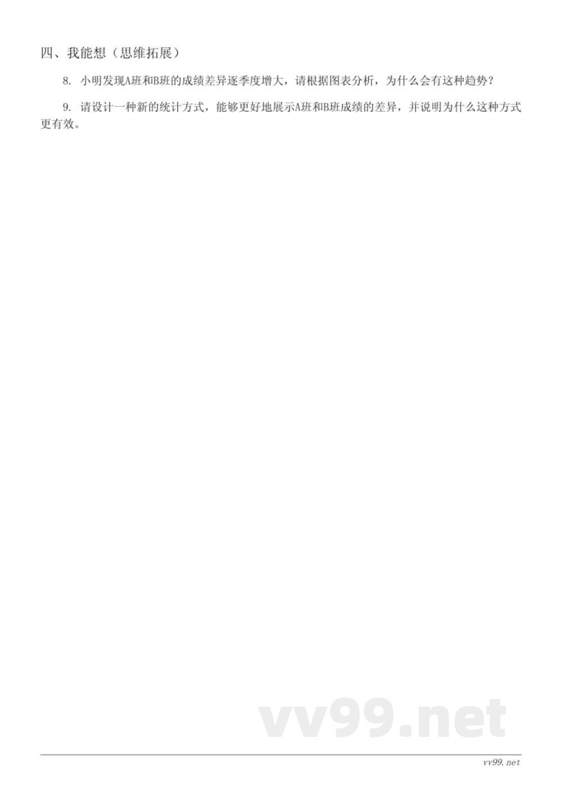 五年级数学(苏教版)下册《复式折线统计图》课时练习(含答案) 五年级数学(苏教版)下册《复式折线统计图》课时练习(含答案)
