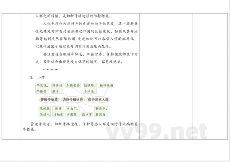 1.5 疫情与防护 教学设计 大象版科学六年级上册 1.5 疫情与防护 教学设计 大象版科学六年级上册