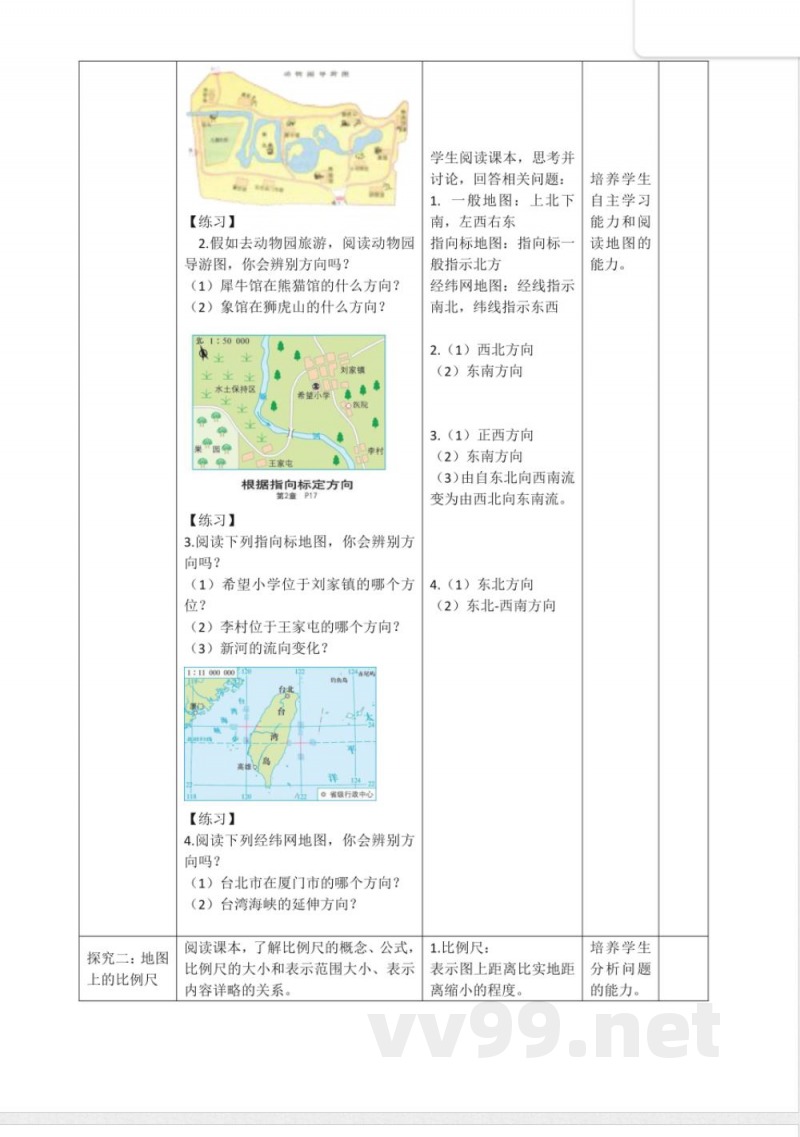 3.1.1地图(教学设计)地理晋教版2025七年级上册 3.1.1地图(教学设计)地理晋教版2025七年级上册