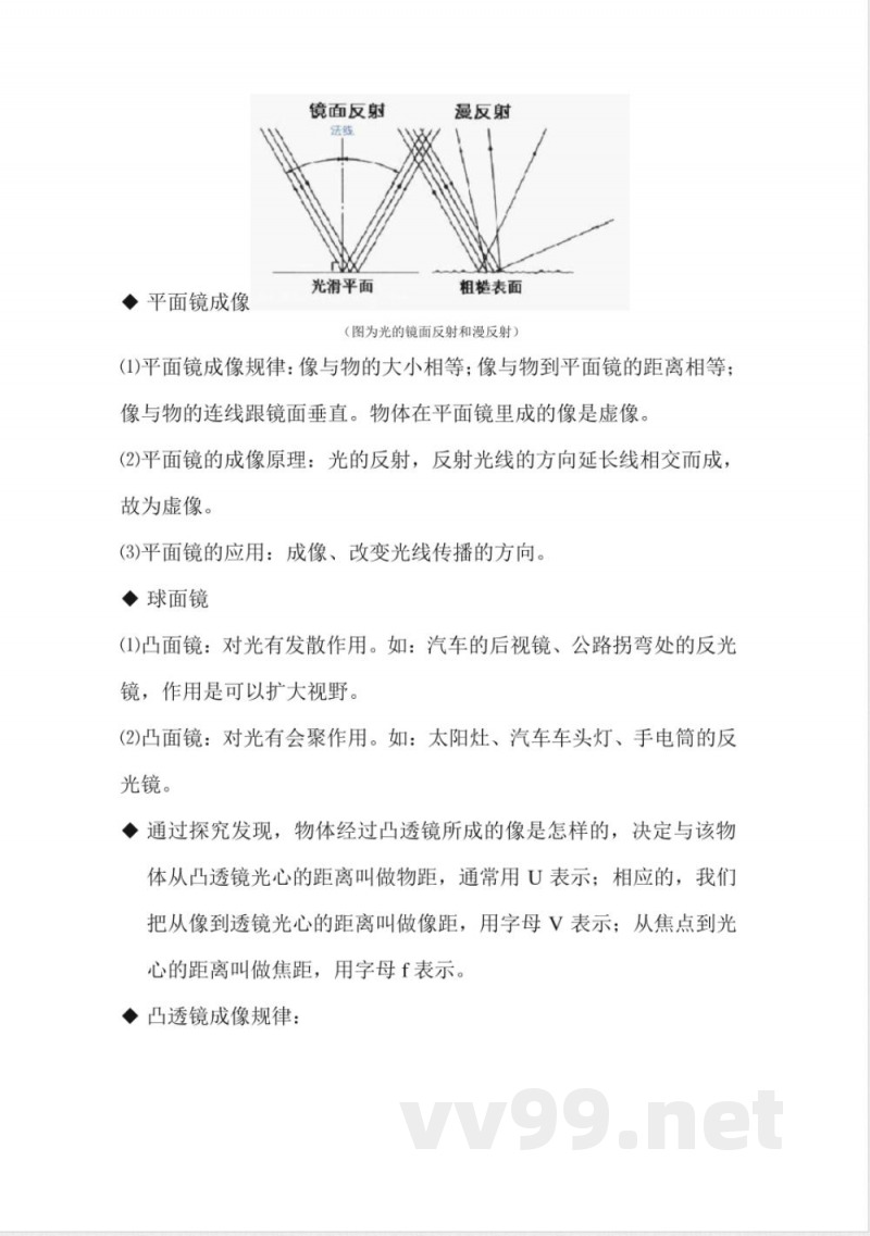 沪粤版八年级上册物理知识点(已完结) 沪粤版八年级上册物理知识点(已完结)