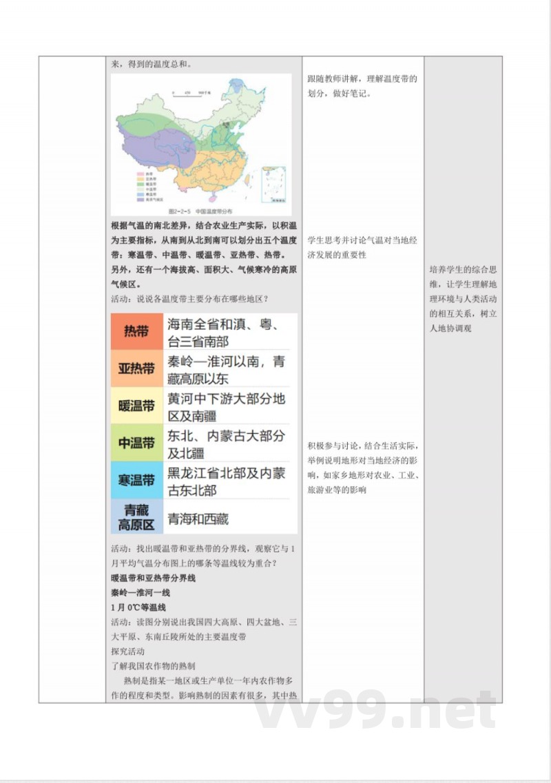2.2气候第1课时 (教学设计)地理粤人版2025八年级上册 2.2气候第1课时 (教学设计)地理粤人版2025八年级上册