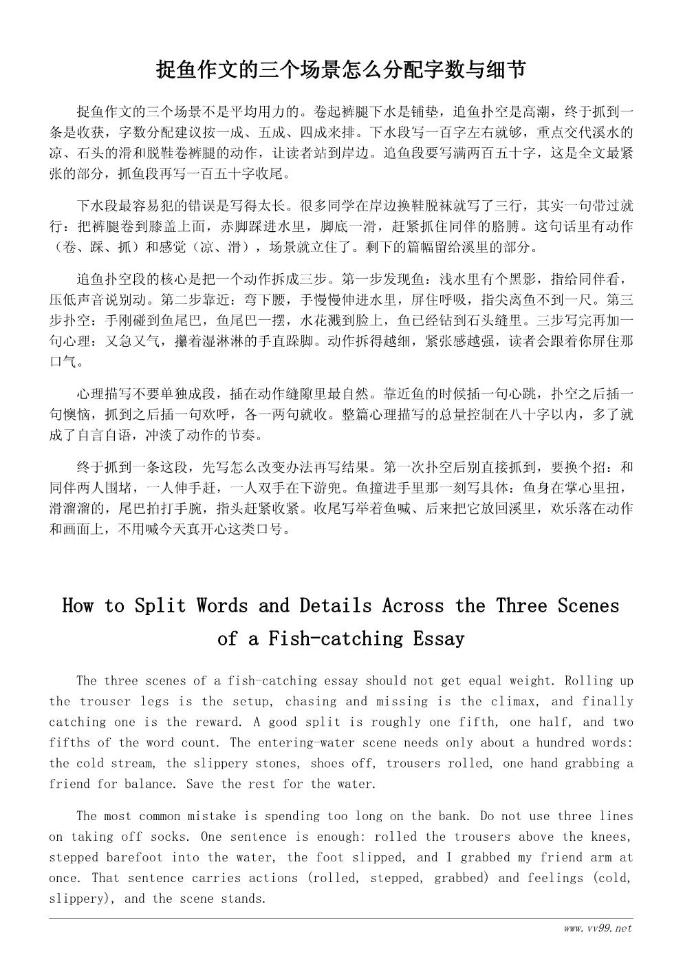 六年级小溪边的夏天作文500字范文：那年夏天的捉鱼记